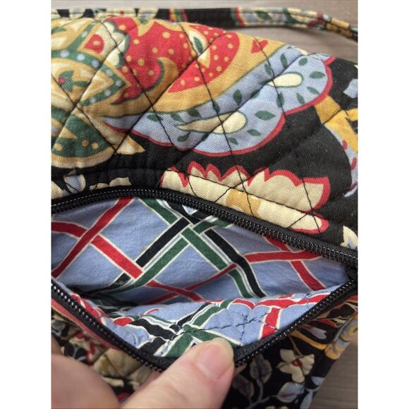 Vera Bradley Mini Hipster Crossbody Purse. Versailles Pattern Retired - Picture 3 of 9